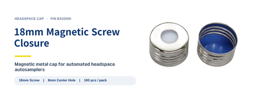 18mm Magnetic Screw Closure - spec banner BX32000