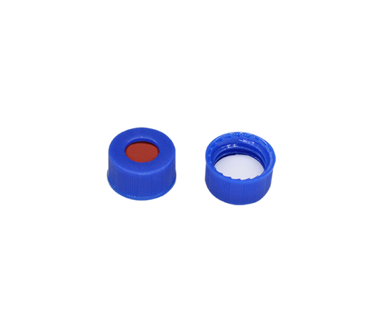 Blue 9-425 Open Top Screw Cap (Non Pre-Slit)